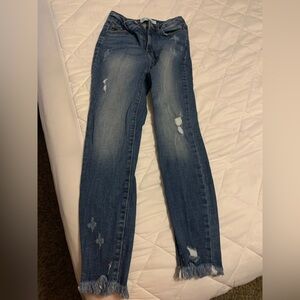 KanCan ankle skinny jeans
